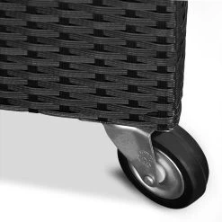 Polyrattan-Auflagenbox Schwarz 117,5x55x64,5cm Mit Rollen 18 Polyrattan-Auflagenbox Schwarz 117,5x55x64,5cm Mit Rollen -Gartenmöbel Und Dekoration Geschäft d59c439be5c189d1ef932a2194860a39 de 102171d 2