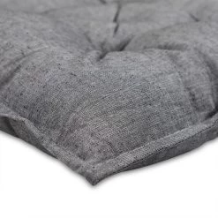 Sitzkissen 4er-Set Hellgrau Meliert 40x40x8cm -Gartenmöbel Und Dekoration Geschäft d6ae2a91fea1aca96abd11730c0a4319 de 108014d 2 1