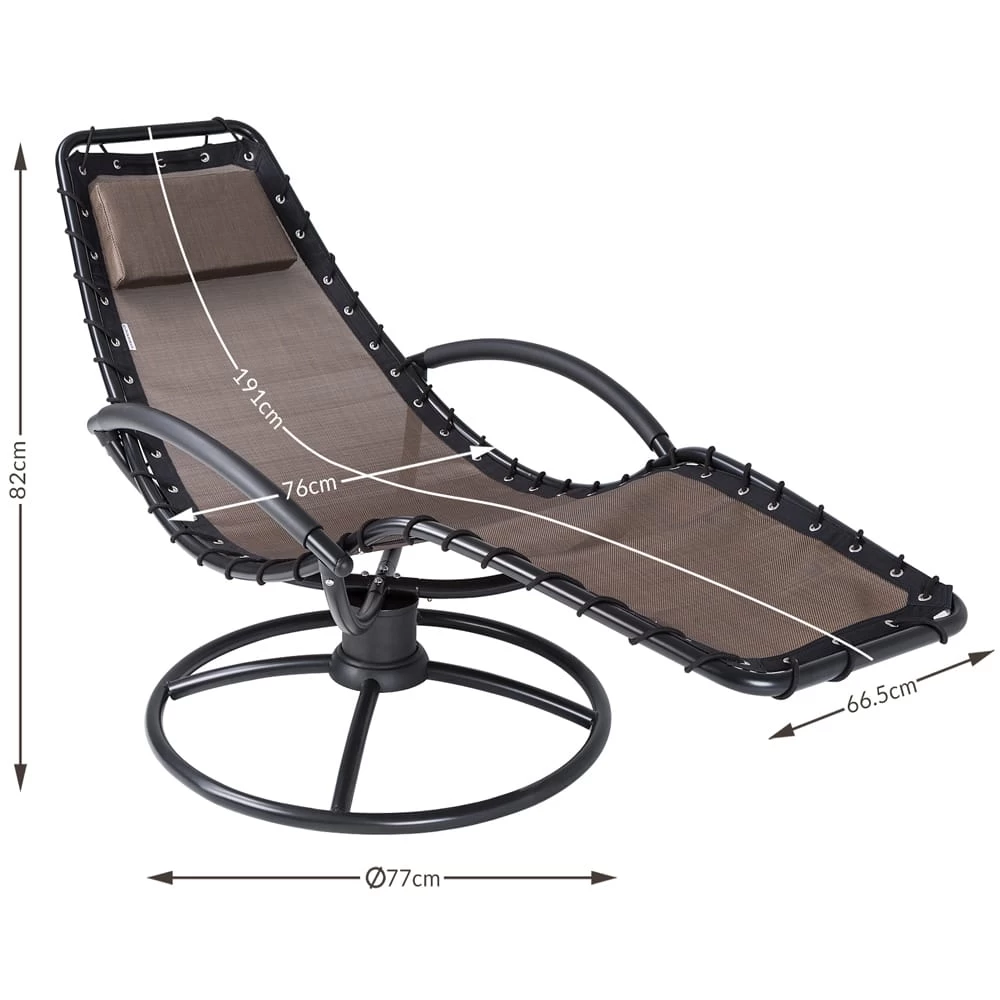 Relaxliege Eve Mokka Mit Schaukelfunktion 12 Relaxliege Eve Mokka Mit Schaukelfunktion – Bild 10