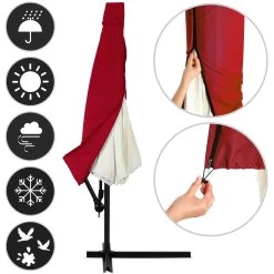 Ampelschirm Rot Alu Ø300cm Inkl. Abdeckung -Gartenmöbel Und Dekoration Geschäft d94b3f702d3f0b4eede197705ba1af7e 03 996251 on fs m web low de 1