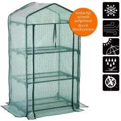 Gardebruk Foliengewächshaus 126x49x69cm 16 Gardebruk Foliengewächshaus 126x49x69cm -Gartenmöbel Und Dekoration Geschäft da1cb9921276d7527740e45963eb4c4c de 108268d 4 1