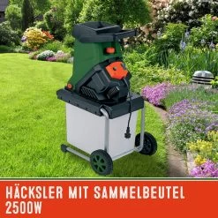 Häcksler 2500W Mit Sammelbeutel 50L -Gartenmöbel Und Dekoration Geschäft ddfc1c5336f50e6421b009c3bf254513 de 100058d 11 1
