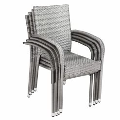 Polyrattan Stapelstuhl Comfort 4er-Set Grau 13 Polyrattan Stapelstuhl Comfort 4er-Set Grau -Gartenmöbel Und Dekoration Geschäft de29e7908e92b795d52cec4b6c91976a de 108675d 6 1