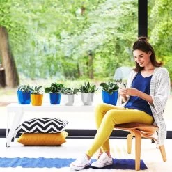 Elho Blumentopf B. For Rock Weiß 14x13cm 1,5L -Gartenmöbel Und Dekoration Geschäft dff6e7ce899a61cdf37a6ed84161a3b2 de 193653d 3 1 1