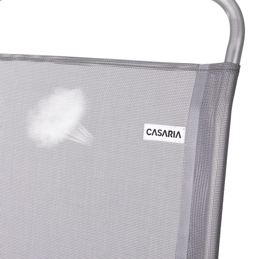 Gartenstuhl 4er-Set Silber Alu 7 Gartenstuhl 4er-Set Silber Alu – Bild 5