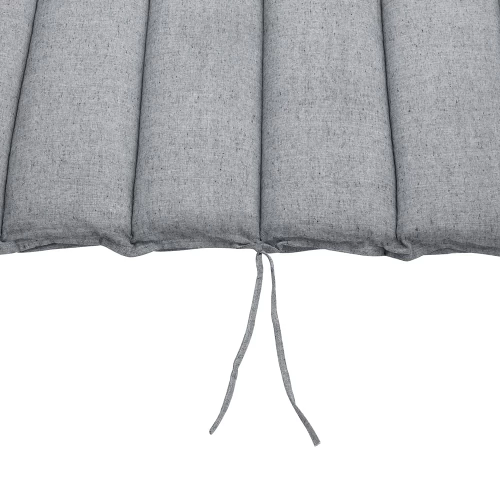 Auflage Schwungliege Grau Meliert 177x58x7cm 8 Auflage Schwungliege Grau Meliert 177x58x7cm – Bild 6