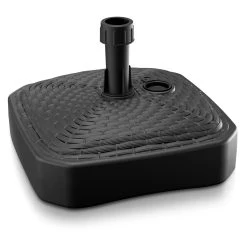 Schirmständer Anthrazit Polyrattan Optik 39x39x13cm