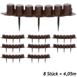 Beeteinfassung Braun 4,05m 9 Beeteinfassung Braun 4,05m -Gartenmöbel Und Dekoration Geschäft e292bee638e9d3ba0d14010ec74b2b5d a de 193260g 1