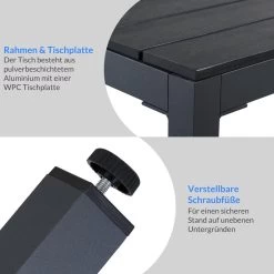 Garten-Sitzgruppe Bern 9-tlg. Anthrazit Alu WPC -Gartenmöbel Und Dekoration Geschäft e30301c81f97921a81da6d1f0e31ce6c de 994337d 9 1