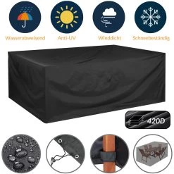 Abdeckung Vanamo Anthrazit 242x162x100cm -Gartenmöbel Und Dekoration Geschäft e36ab4c202bb6bfcbe2623268214ecb2 de 108650g 1