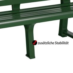 Gartenbank Orchidea Grün 145x49x74cm -Gartenmöbel Und Dekoration Geschäft e40fed4d880b8992828128c115444ee5 de 108195d 13