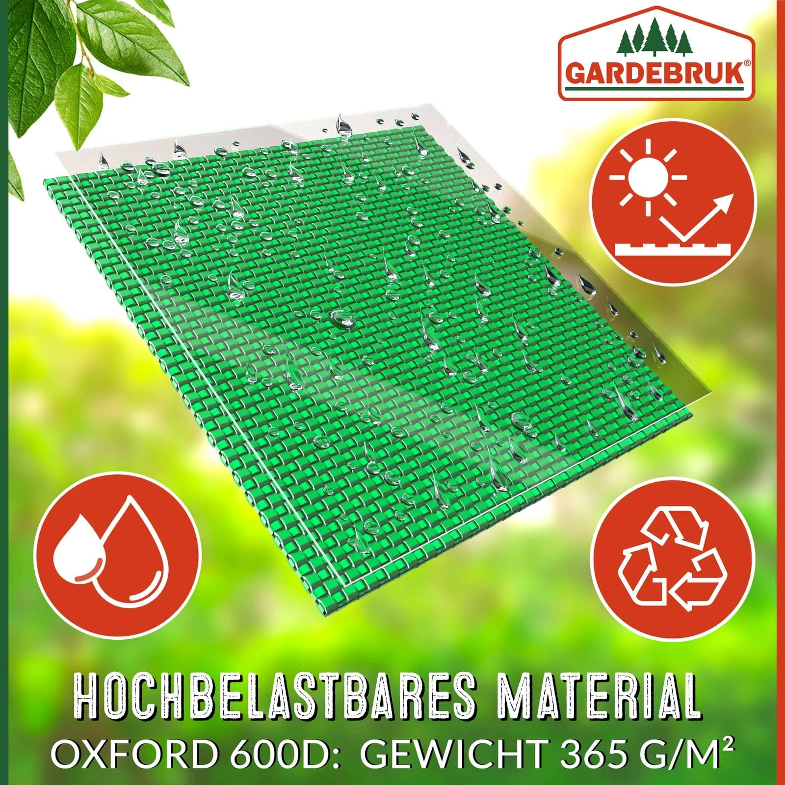 Popup Gartenabfallsack 3er-Set Grün Je 85 Liter 8 Popup Gartenabfallsack 3er-Set Grün Je 85 Liter – Bild 6