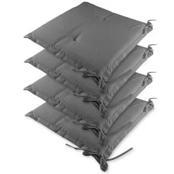 Sitzkissen 4er-Set Sydney Grau