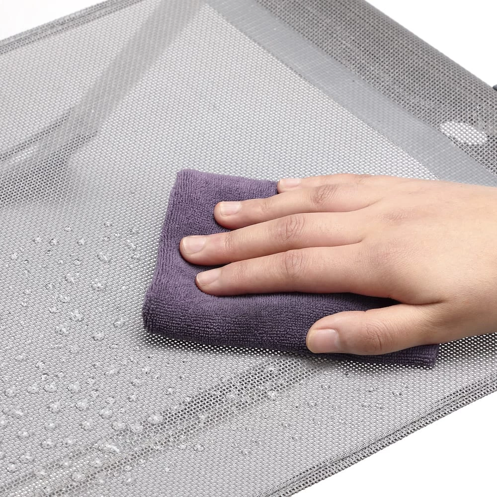 Gartenstuhl 4er-Set Silber Alu 9 Gartenstuhl 4er-Set Silber Alu – Bild 7