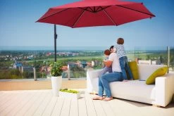 LED Solar Ampelschirm Mali Rot Ø330cm -Gartenmöbel Und Dekoration Geschäft e62b2142ac2d885ad614871dfc973850 de 107014d 18 1