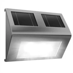 LED Solar Wandleuchte Edelstahl IP65 -Gartenmöbel Und Dekoration Geschäft e65880fb7f82e74861d10a89cc31be49 1