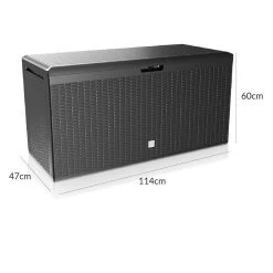 Auflagenbox Rato Plus Anthrazit 290L Rollen -Gartenmöbel Und Dekoration Geschäft e773058e75566dce9c605aab43a93584 de 106897d 6 1