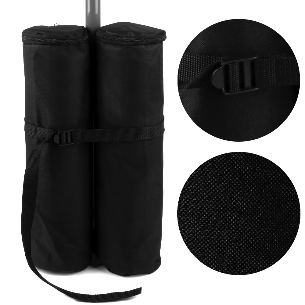 Pavillon Standsicherung 4er-Set Schwarz 4 Pavillon Standsicherung 4er-Set Schwarz – Bild 2