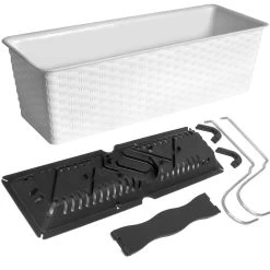 Balkonkasten Ratolla Weiß 49x16x17,5cm