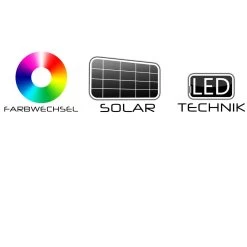 LED Solarleuchte 16er-Set Edelstahl Multicolor -Gartenmöbel Und Dekoration Geschäft e8c1570495bcd64cd9a61acb6986a691 de 991590d 5