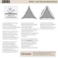 Sonnensegel Oxford Dreieck Sand 5x5x5m 30 Sonnensegel Oxford Dreieck Sand 5x5x5m -Gartenmöbel Und Dekoration Geschäft e902c39af455d7923a80d63b2102b304 de 881101d 21 1 4