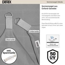 Sonnensegel Oxford Dreieck Sand 5x5x5m 29 Sonnensegel Oxford Dreieck Sand 5x5x5m -Gartenmöbel Und Dekoration Geschäft e9dfc2b91645ac2bd53f86e87a0221e3 de 881101d 27 1 4