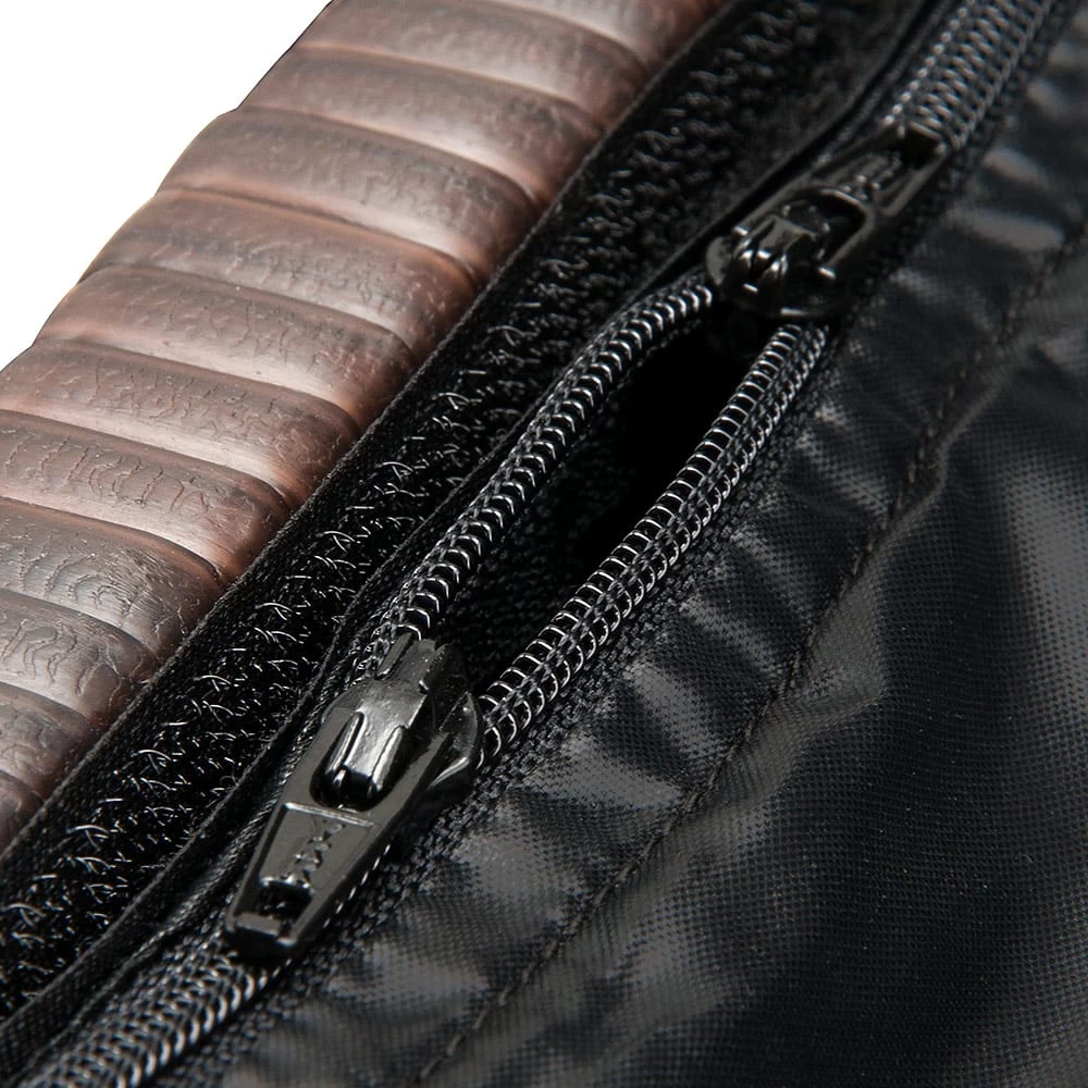 Polyrattan Auflagenbox Braun 122x56x61cm Rollen 13 Polyrattan Auflagenbox Braun 122x56x61cm Rollen – Bild 11