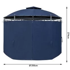 Pavillon Toscana Blau Ø3,5m UV-Schutz 50+ 17 Pavillon Toscana Blau Ø3,5m UV-Schutz 50+ -Gartenmöbel Und Dekoration Geschäft f184f8a477ae95a51c253a651f7dab12 de 994676d 2 3