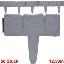 Beeteinfassung 5er-Set Granitoptik 12,5m -Gartenmöbel Und Dekoration Geschäft f3ca719995bb48b57b1431d3f6e23b5a a de 994478g 1