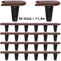 Beeteinfassung 3er-Set Braun 11,4m -Gartenmöbel Und Dekoration Geschäft f41f175803429c5d83c1eb73a7f589cb a de 994464g 1