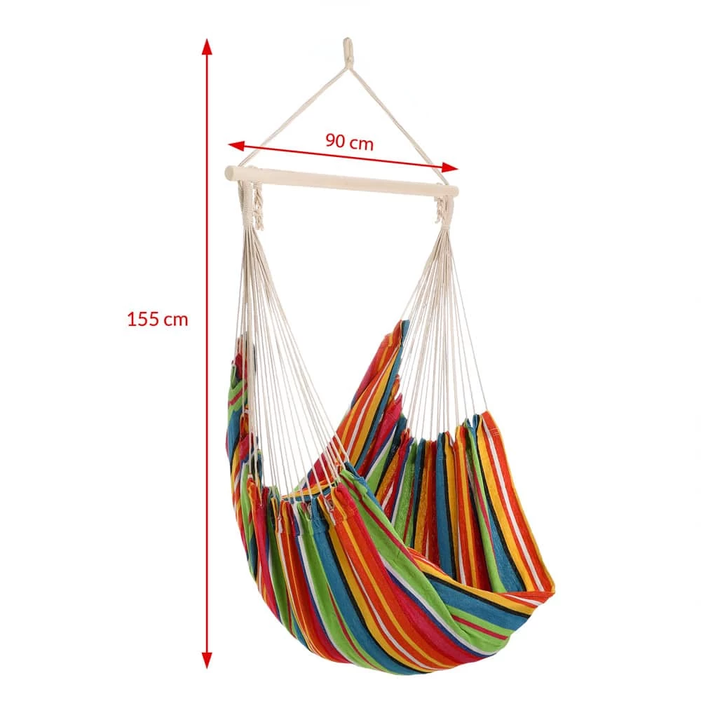 Hängesessel Bunt 185x130x155cm 7 Hängesessel Bunt 185x130x155cm – Bild 5