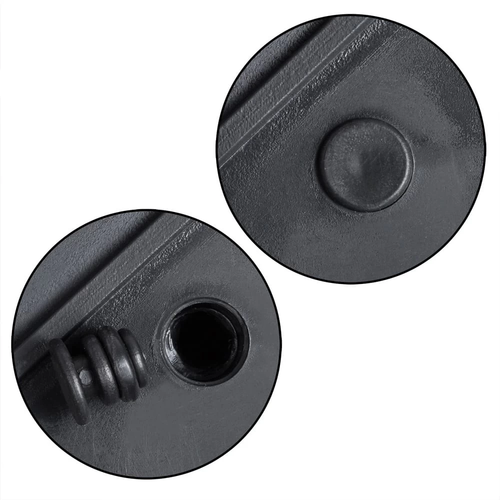 Polyrattan Blumentopf Braun 95x27x60cm 7 Polyrattan Blumentopf Braun 95x27x60cm – Bild 5