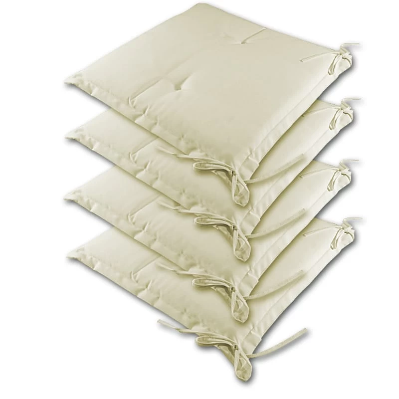 Sitzkissen 4er-Set Sydney Creme 3 Sitzkissen 4er-Set Sydney Creme
