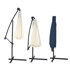 Abdeckung Ampelschirm Sonnenschirm Blau 3,5m -Gartenmöbel Und Dekoration Geschäft f77a36de675909429673f6b0059cae66 de 102715d 8 1