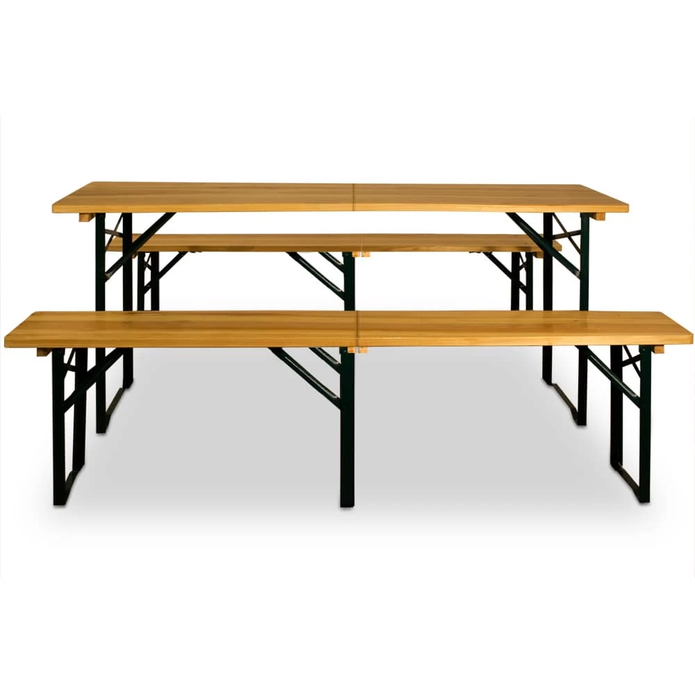 Bierzeltgarnitur 3-tlg. 220cm Klappbar 11 Bierzeltgarnitur 3-tlg. 220cm Klappbar – Bild 9