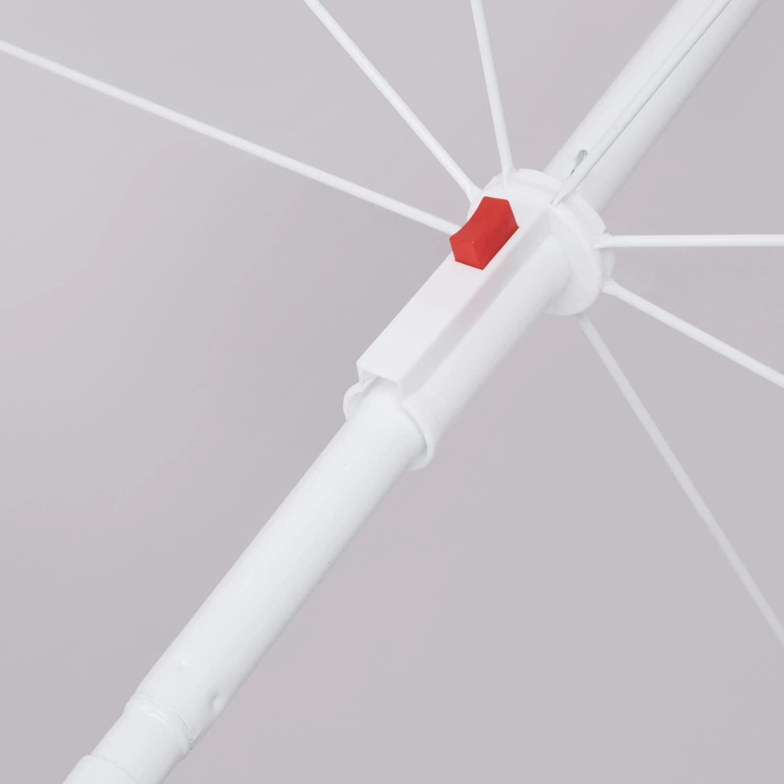 Sonnenschirm Crete Rot 200cm Neigefunktion 9 Sonnenschirm Crete Rot 200cm Neigefunktion – Bild 7