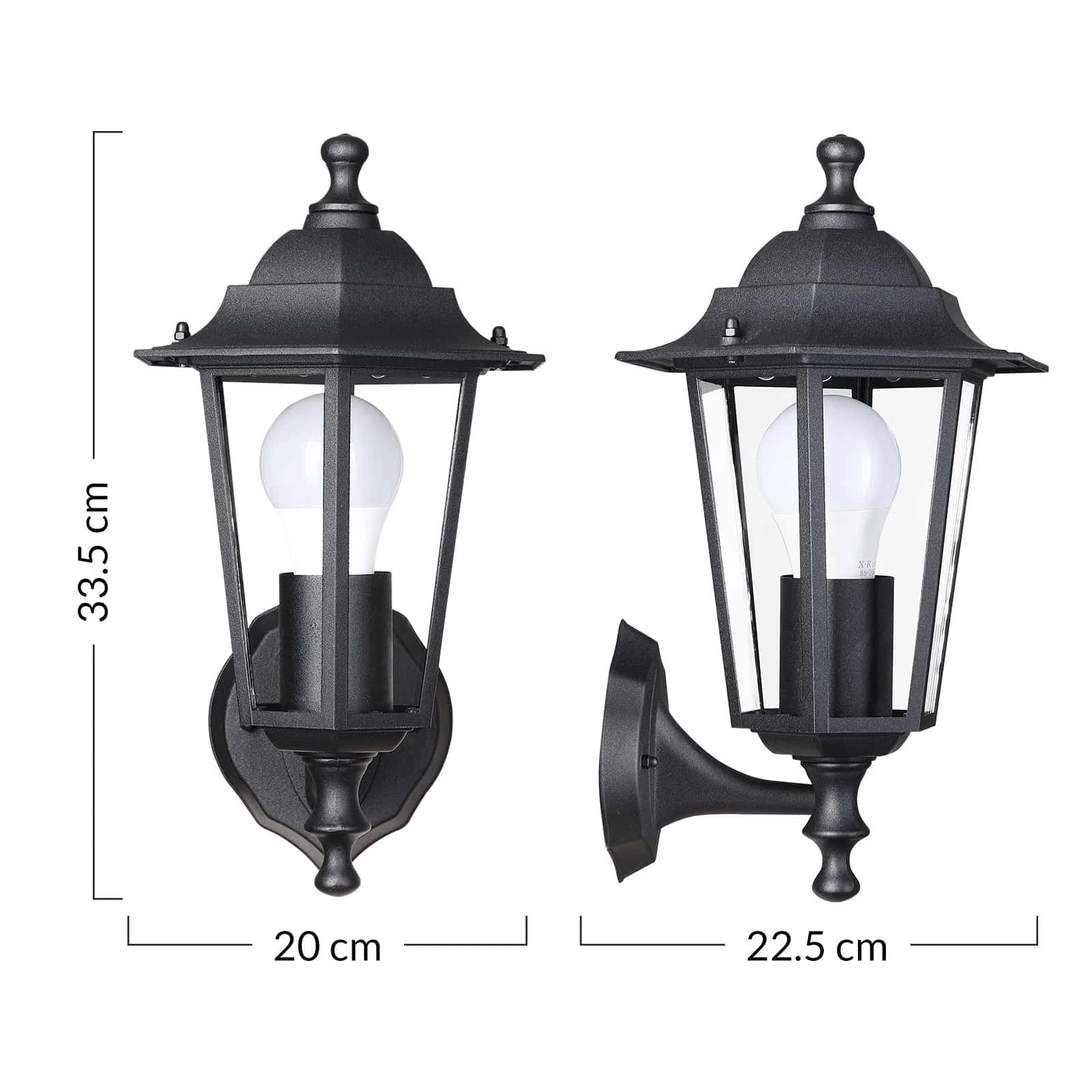 Wandleuchte Krysante Edelstahl 4 Wandleuchte Krysante Edelstahl – Bild 2