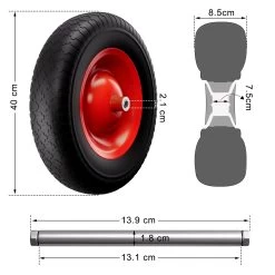 Schubkarre Kunststoff 100l Luftbereifung ø40cm 16 Schubkarre Kunststoff 100l Luftbereifung ø40cm -Gartenmöbel Und Dekoration Geschäft fdef7fdd6b91cfe2faffcc33be459ee1 de 108753d 13 1